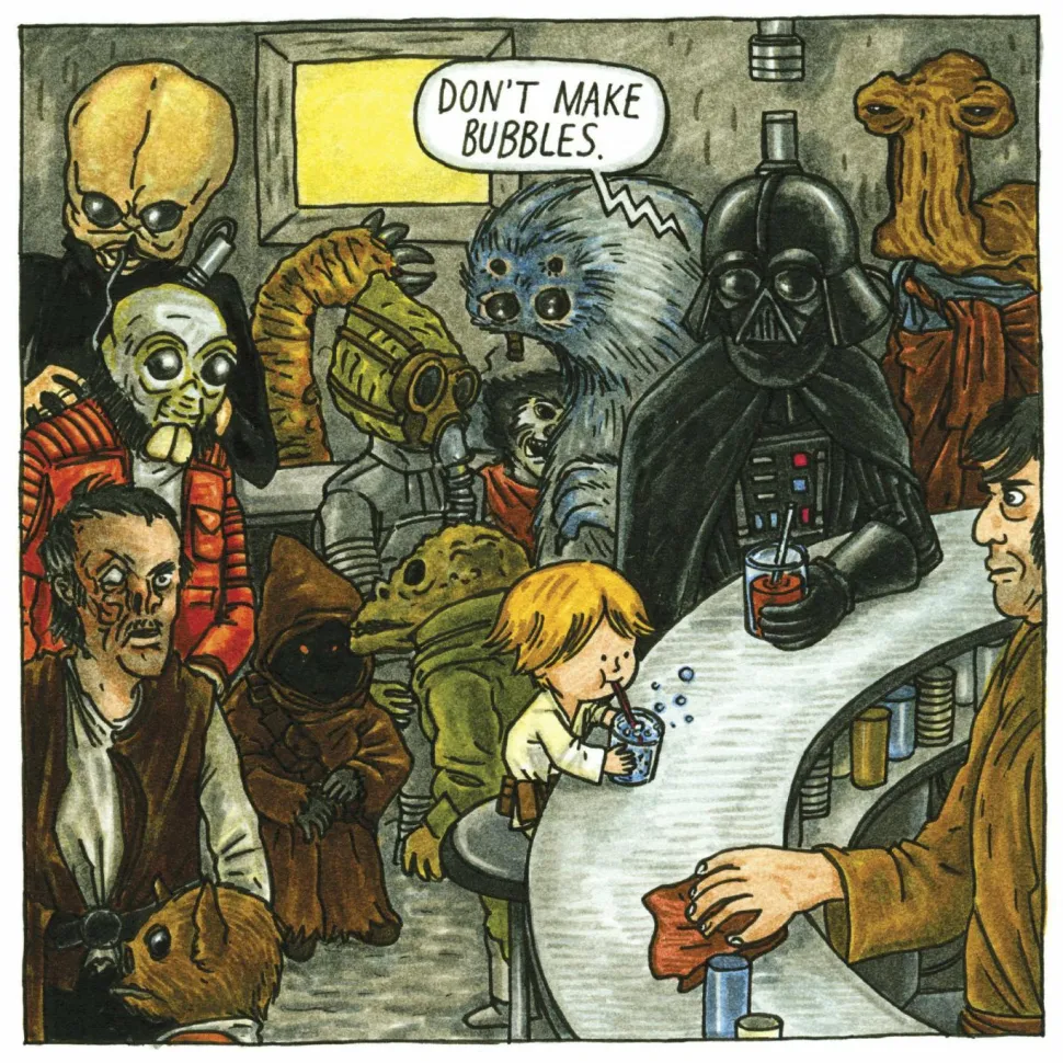 Star Wars - Darth Vader and Son by Jeffrey Brown Hardcover Book