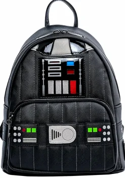 Star Wars - Darth Vader Cosplay Light-Up 10” Faux Leather Mini Backpack