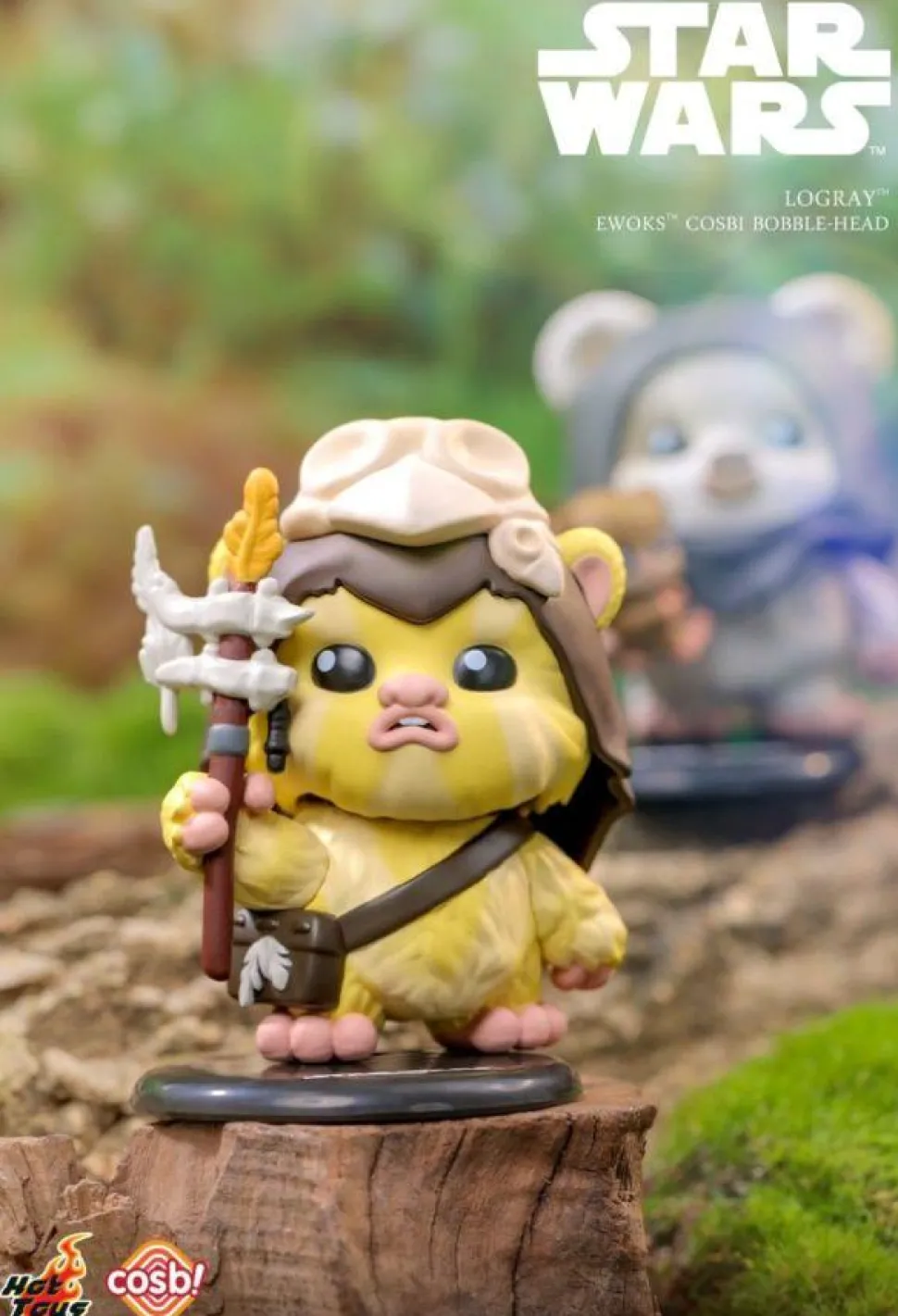 Star Wars - Ewok Cosbi Bobble-Head Collection Blind Box Hot Toys Figure (Display of 8)
