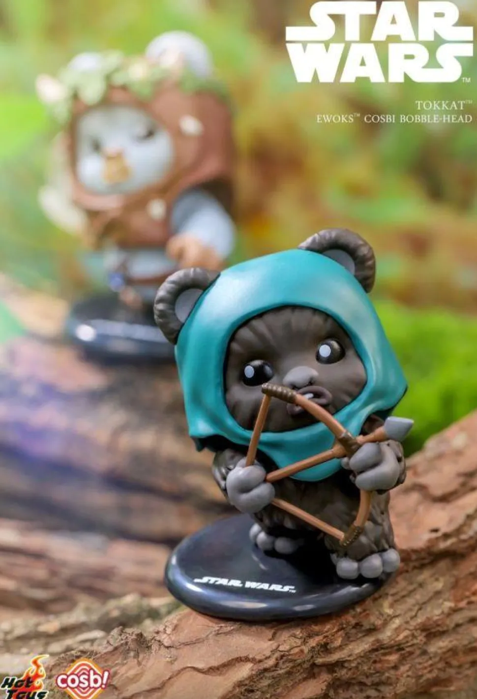 Star Wars - Ewok Cosbi Bobble-Head Collection Blind Box Hot Toys Figure (Display of 8)