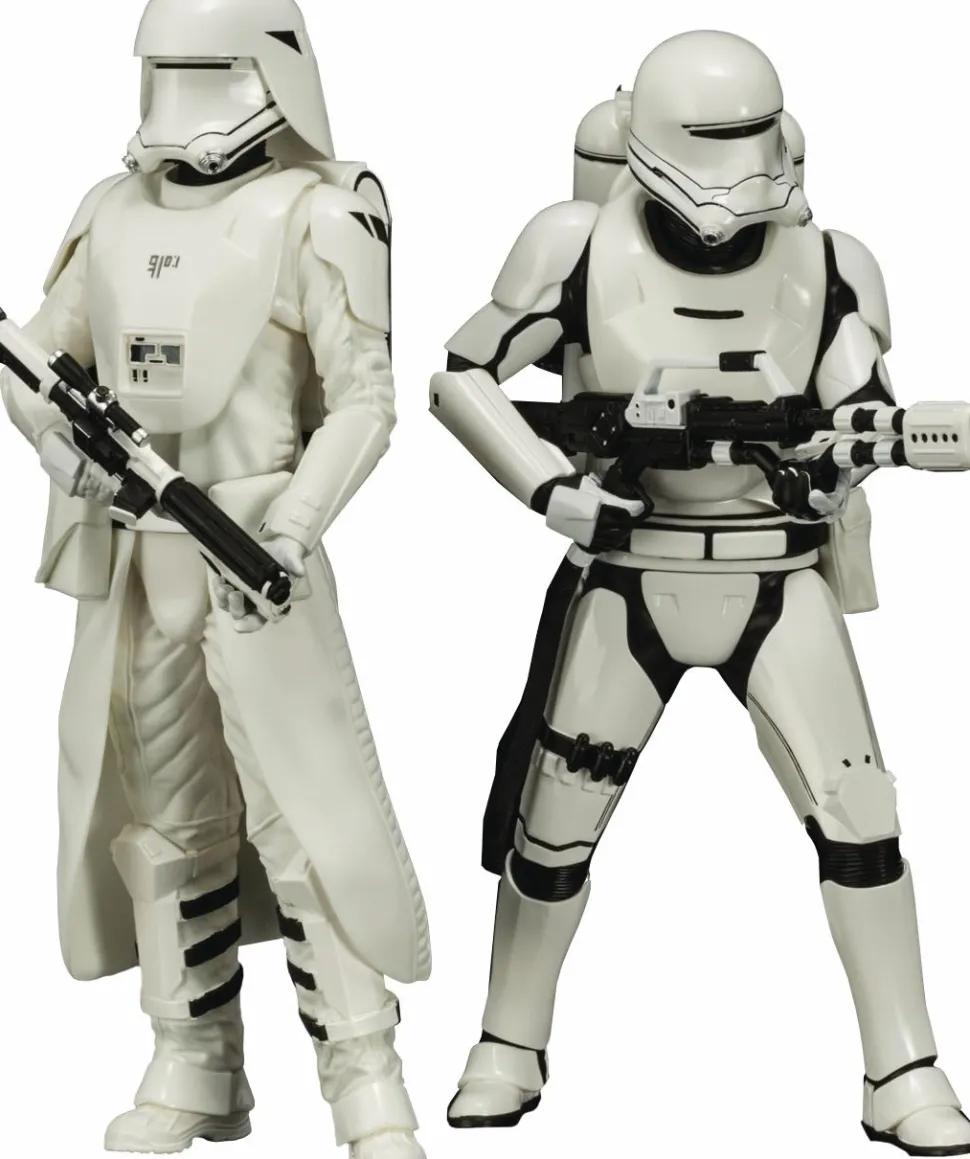 Star Wars - First Order Stormtrooper & First Order Flametrooper 1/10th Scale ArtFX Statue (Set of 2)