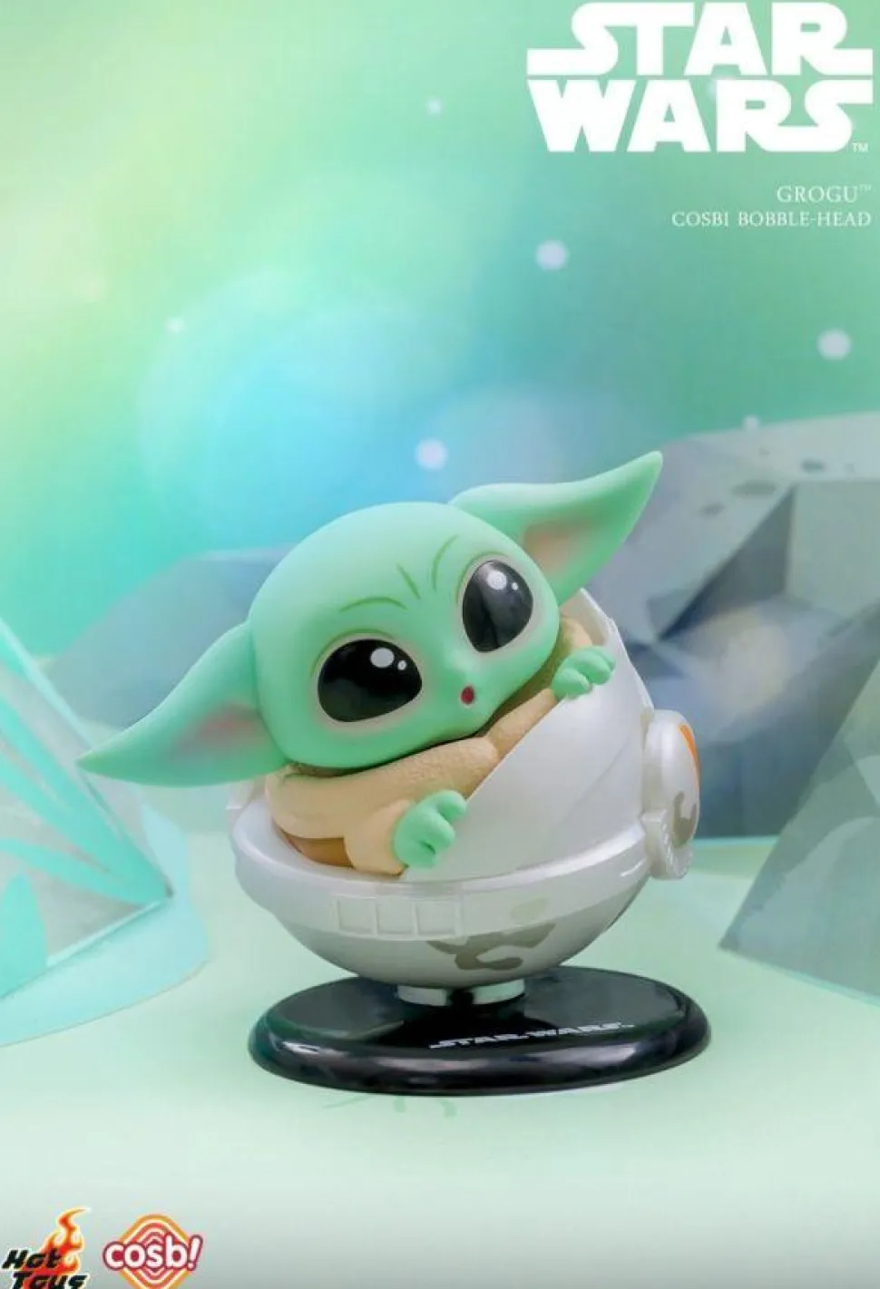 Star Wars - Grogu Cosbi Bobble-Head Collection Blind Box Hot Toys Figure (Display of 8)