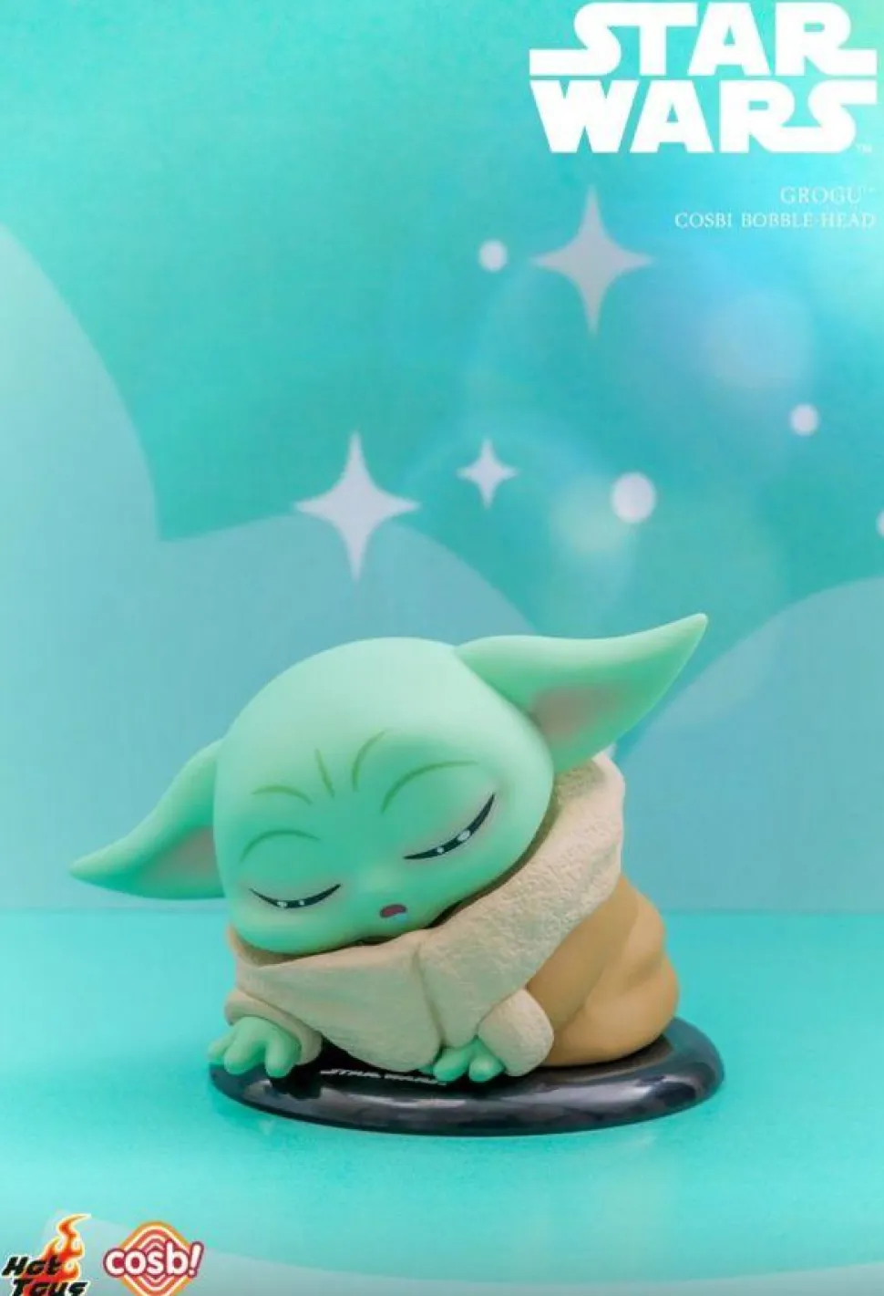 Star Wars - Grogu Cosbi Bobble-Head Collection Blind Box Hot Toys Figure (Display of 8)