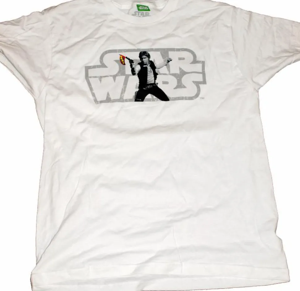 Star Wars - Han Solo Gun Gag Male T-Shirt