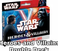 Star Wars - Heroes and Villains Double Deck Playing Cards