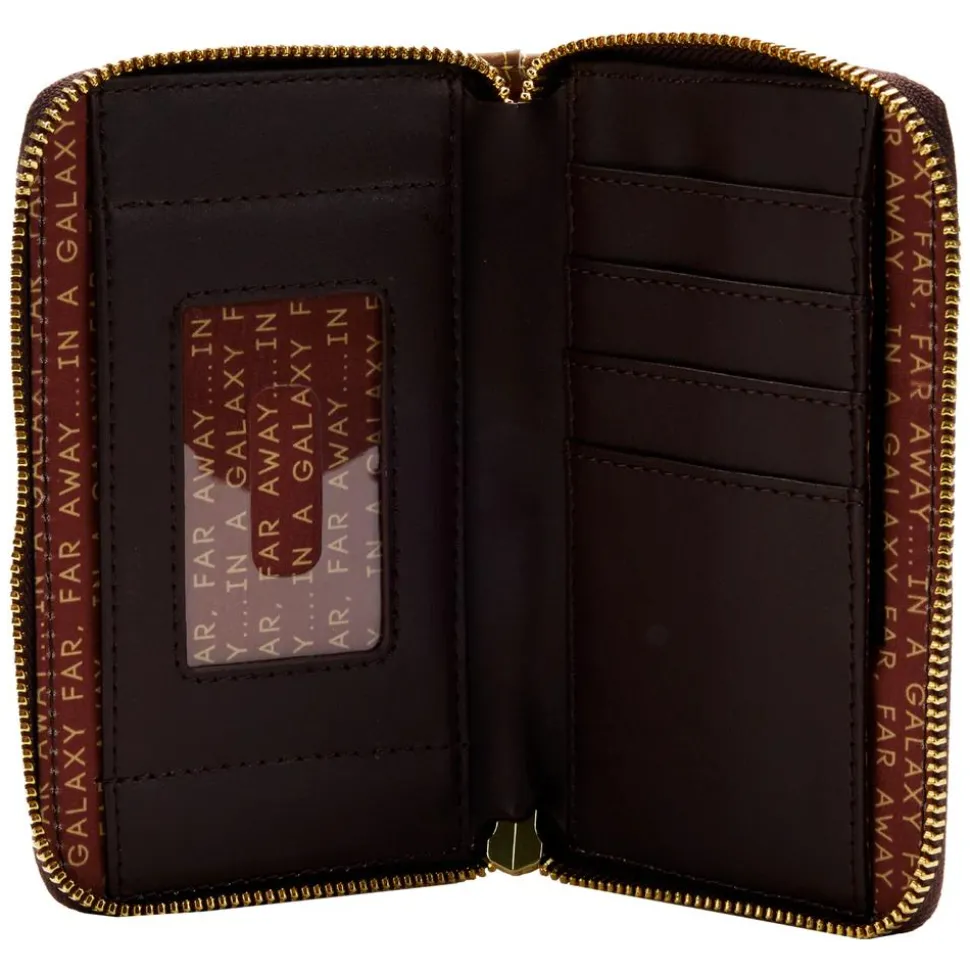 Star Wars - Jakku 4” Faux Leather Zip-Around Wallet