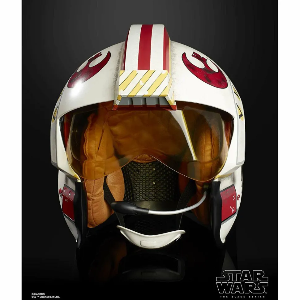 Star Wars - Luke Skywalker X-Wing Pilot Helmet Black Series 1:1 Scale Life-Size Prop Replica