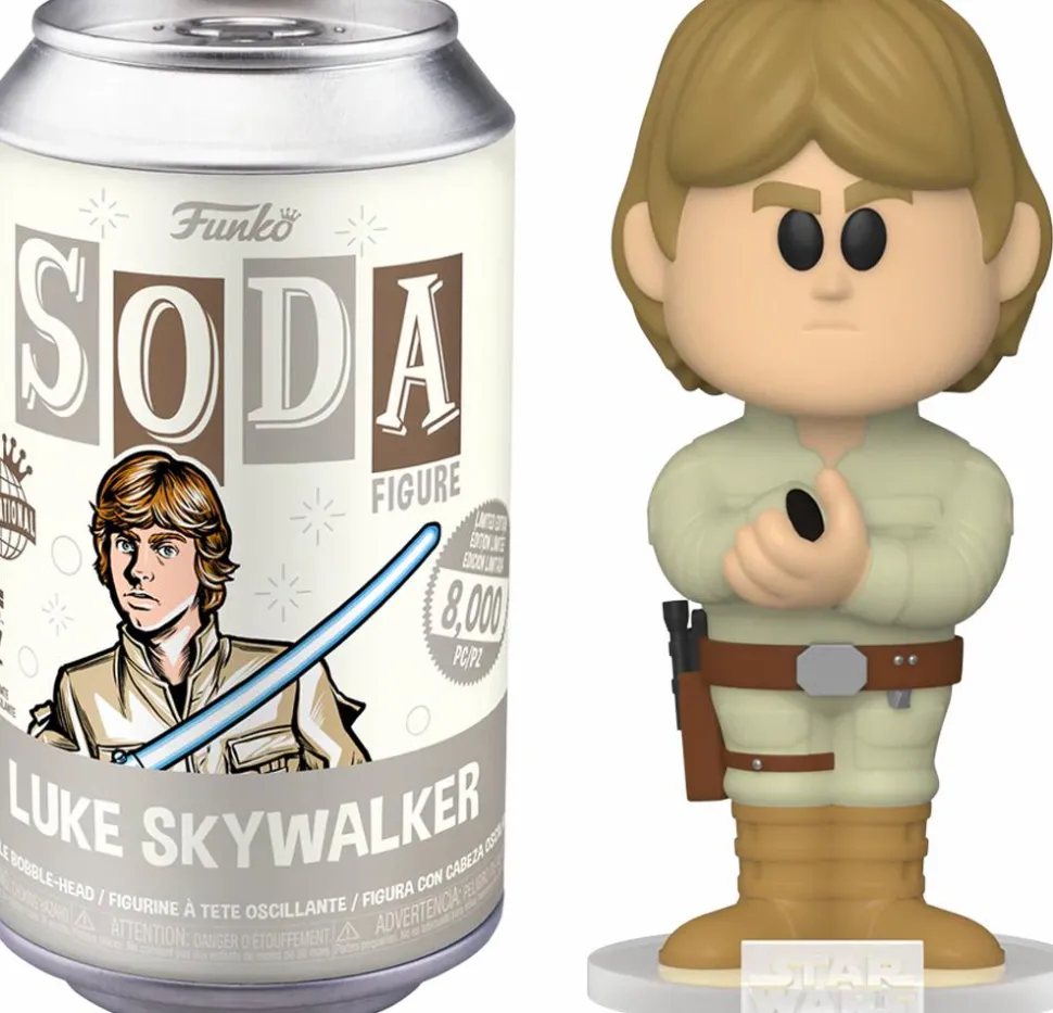 Star Wars - Luke Skywalker Vinyl SODA Figure in Collector Can (International Edition)