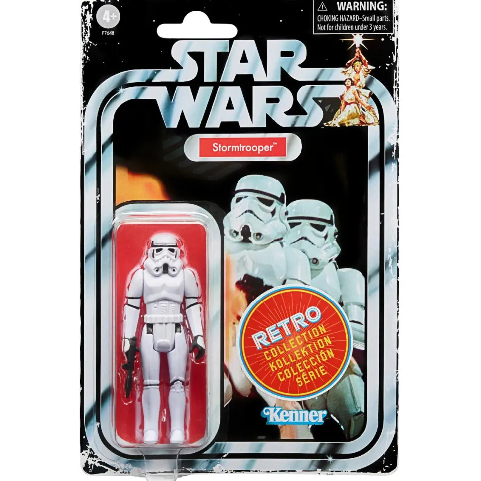 Star Wars - Luke Skywalker, Darth Vader, Han Solo, Princess Leia, Chewbacca & Stormtrooper Retro Collection Kenner 3.75" Action Figure 6-Pack