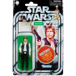 Star Wars - Luke Skywalker, Darth Vader, Han Solo, Princess Leia, Chewbacca & Stormtrooper Retro Collection Kenner 3.75