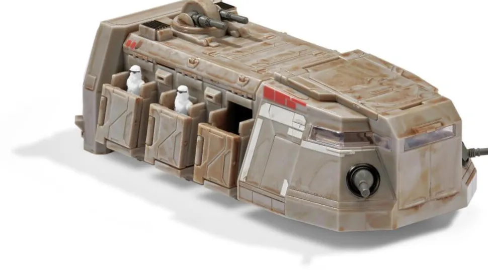 Star Wars - Micro Galaxy Squadron Imperial Troop Transport Class 6" Vehicle & Figure Playset (Series 01)