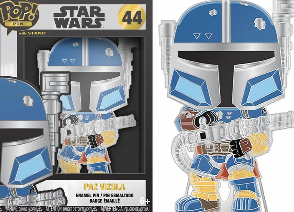 Star Wars - Paz Vizsla 4" Enamel Pop! Pin