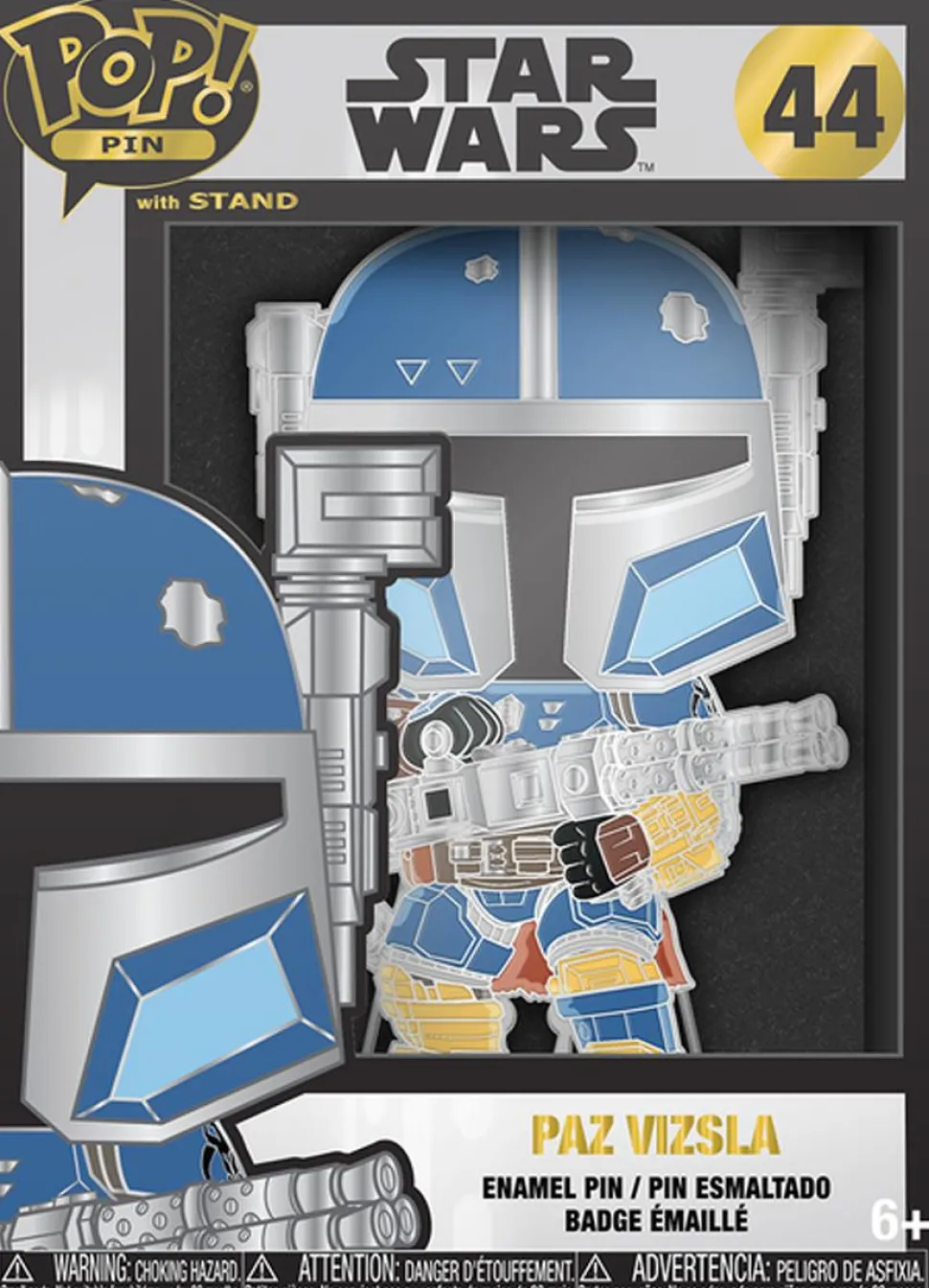 Star Wars - Paz Vizsla 4" Enamel Pop! Pin