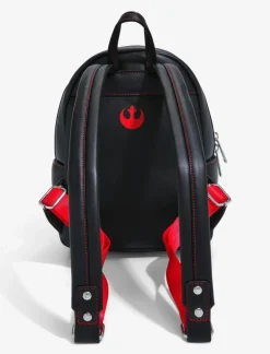 Star Wars - Princess Leia & Han Solo 10” Faux Leather Mini Backpack