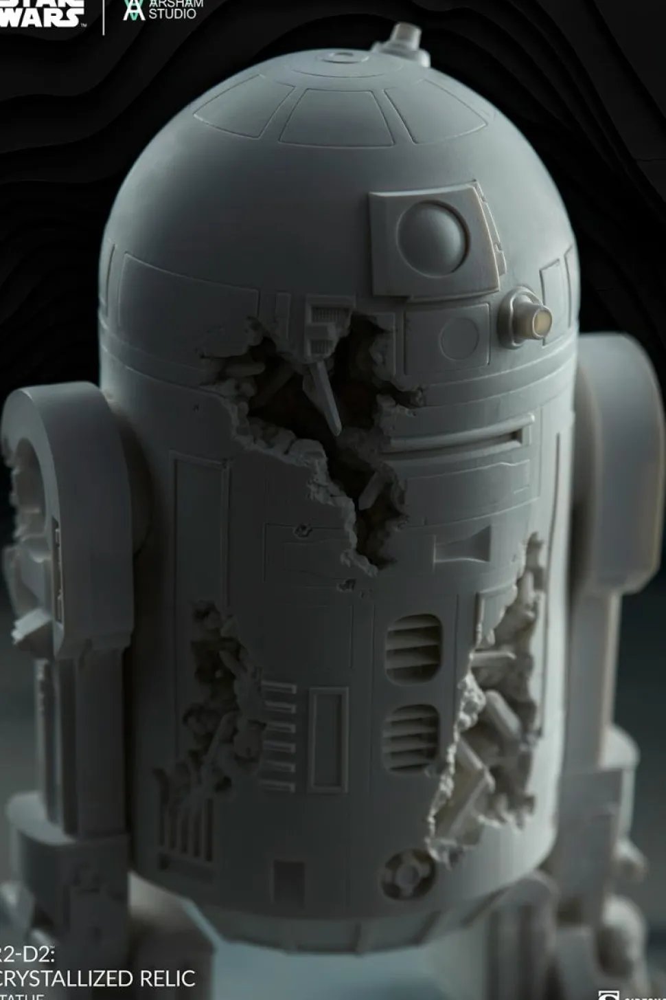 Star Wars - R2-D2 Crystallized Relic 12" Statue