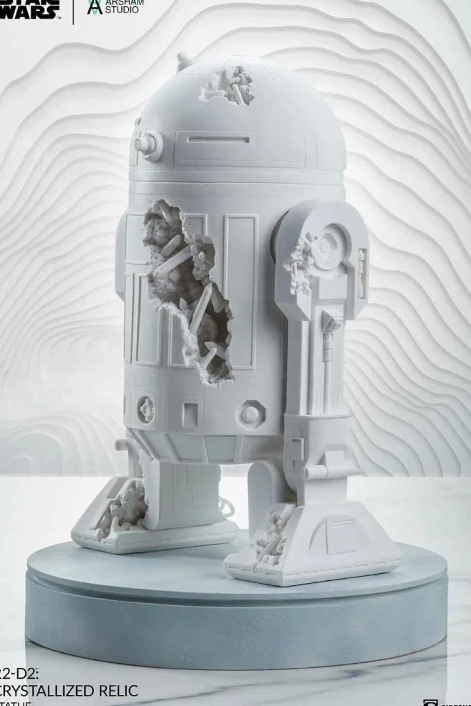 Star Wars - R2-D2 Crystallized Relic 12" Statue