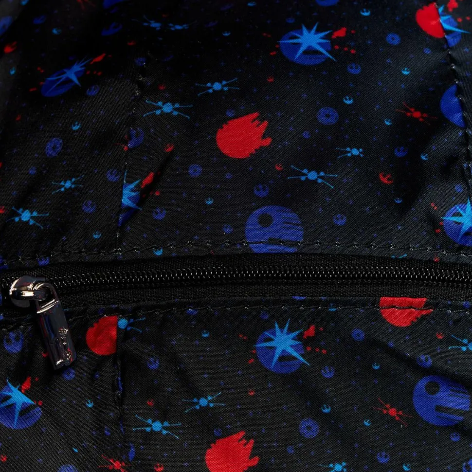 Star Wars - Return of the Jedi 40th Anniversary Death Star Figural 9” Faux Leather Crossbody Bag