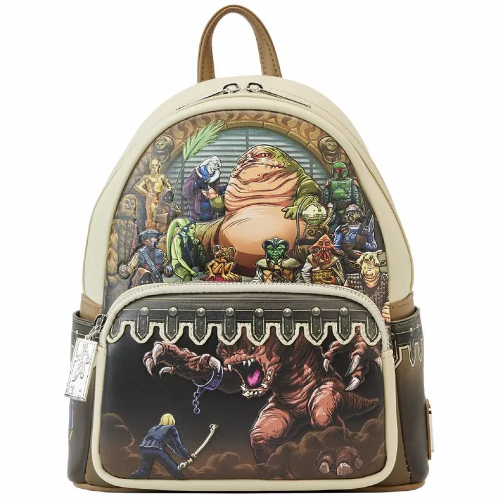 Star Wars - Return of the Jedi 40th Anniversary Jabba’s Palace 10” Faux Leather Mini Backpack