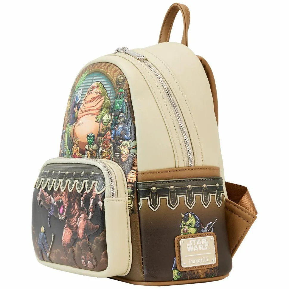 Star Wars - Return of the Jedi 40th Anniversary Jabba’s Palace 10” Faux Leather Mini Backpack
