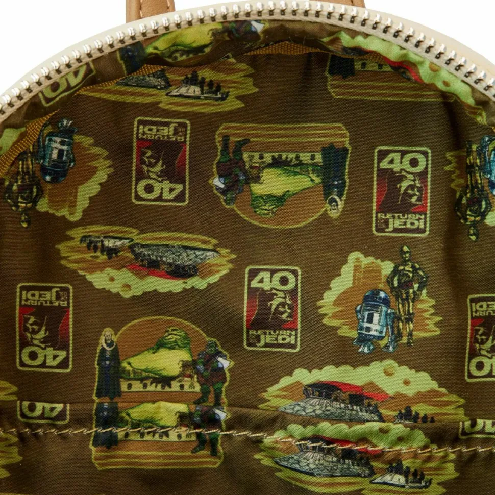 Star Wars - Return of the Jedi 40th Anniversary Jabba’s Palace 10” Faux Leather Mini Backpack