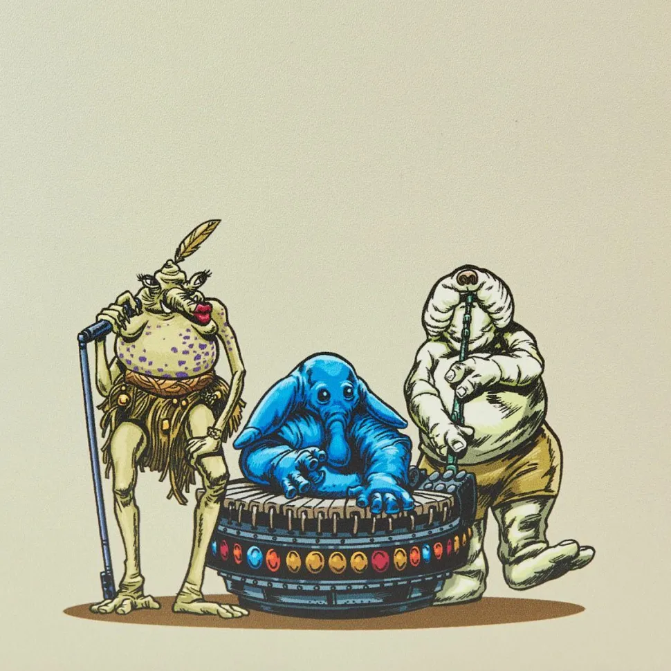 Star Wars - Return of the Jedi 40th Anniversary Jabba’s Palace 10” Faux Leather Mini Backpack