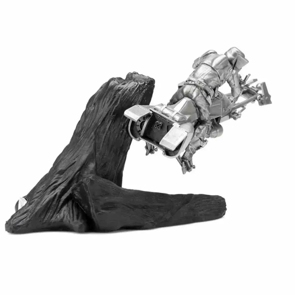 Star Wars - Speeder Bike Chase Limited Edition 6" Pewter Diorama Statue 2-Pack