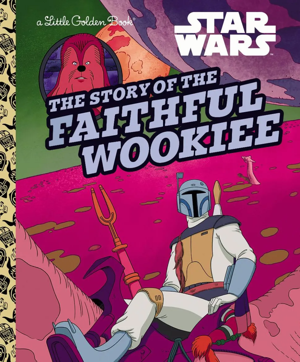 Star Wars - The Story of the Faithful Wookie Little Golden Book Hardcover