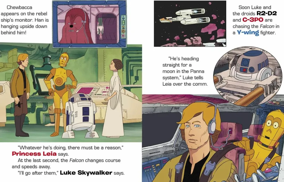Star Wars - The Story of the Faithful Wookie Little Golden Book Hardcover