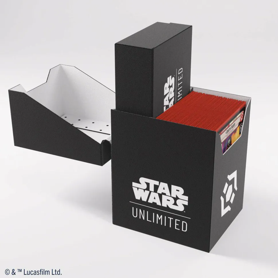 Star Wars - Unlimited Black & White Soft Crate Deck Box