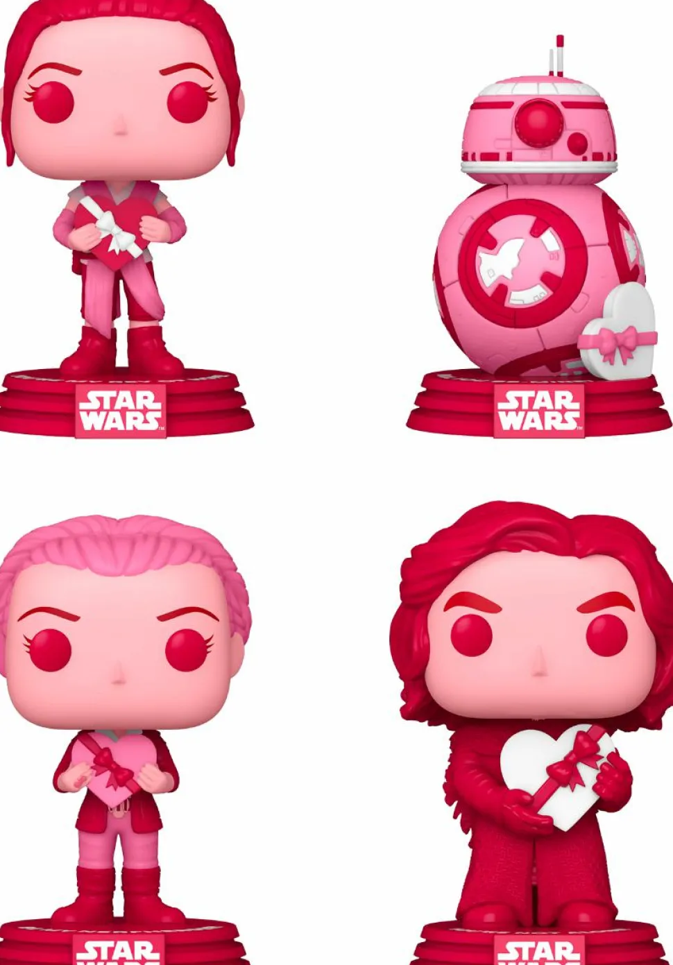 Star Wars - Valentine’s Day 2023 Pop! Vinyl Figure Bundle (Set of 4)