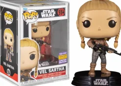 Star Wars: Andor - Vel Sartha Pop! Vinyl Figure in Acrylic Pop! Protector (2022 Winter Convention Exclusive / Popcultcha Exclusive)
