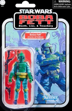Star Wars: Boba Fett: Death, Lies, & Treachery - Boba Fett (Comic Art Edition) Vintage Collection Kenner 3.75" Scale Action Figure