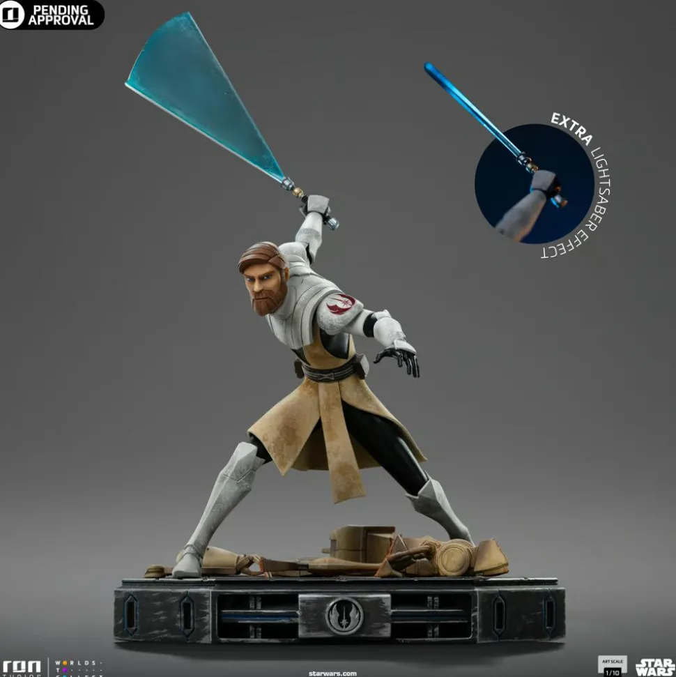 Star Wars: Clone Wars - Obi-Wan Kenobi 1/10th Scale Statue