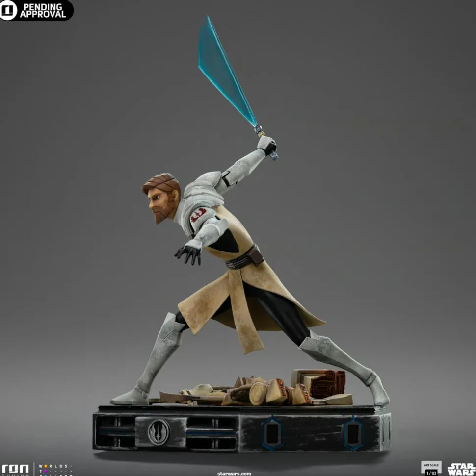 Star Wars: Clone Wars - Obi-Wan Kenobi 1/10th Scale Statue