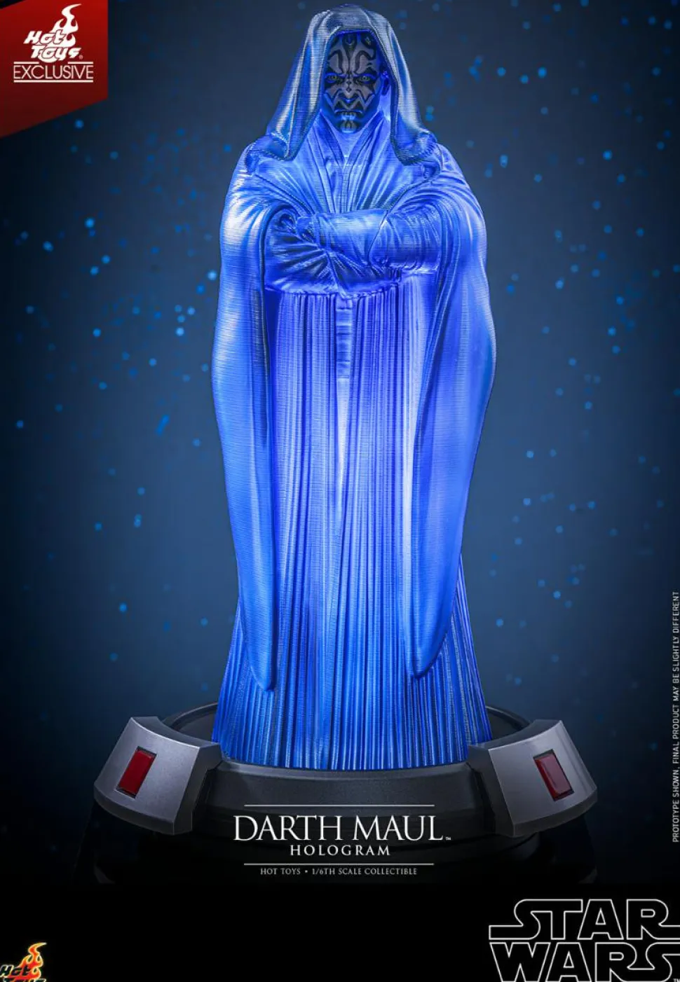 Star Wars Episode I: The Phantom Menace - Darth Maul Hologram 1/6th Scale Hot Toys Light-Up Figure (Hot Toys Exclusive)