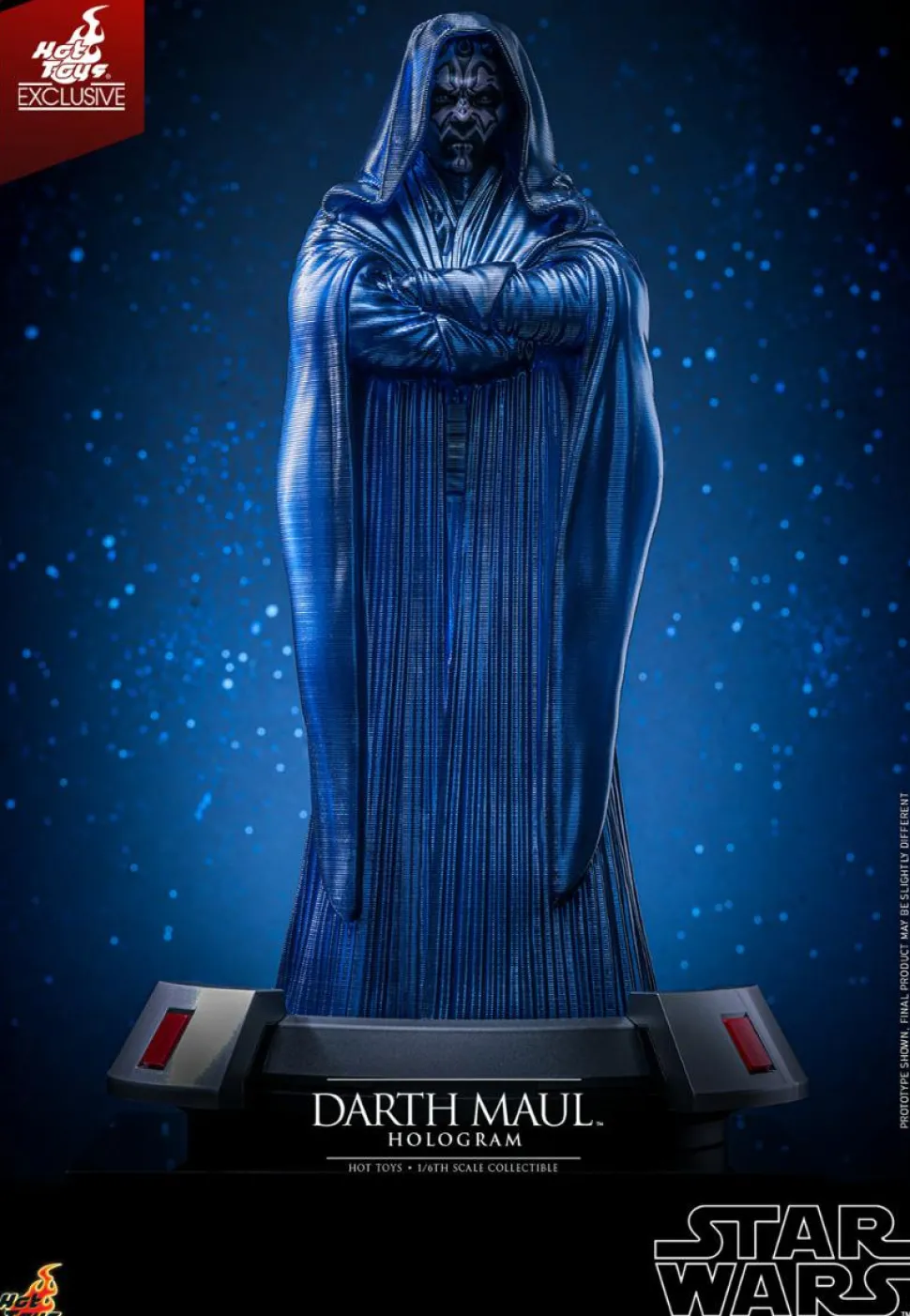 Star Wars Episode I: The Phantom Menace - Darth Maul Hologram 1/6th Scale Hot Toys Light-Up Figure (Hot Toys Exclusive)