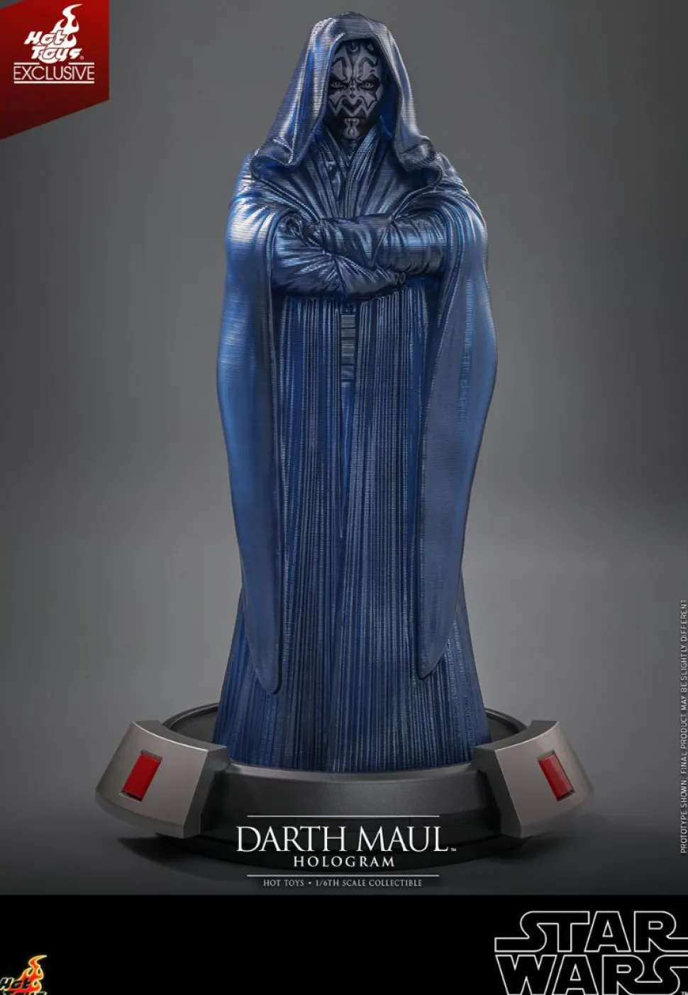 Star Wars Episode I: The Phantom Menace - Darth Maul Hologram 1/6th Scale Hot Toys Light-Up Figure (Hot Toys Exclusive)