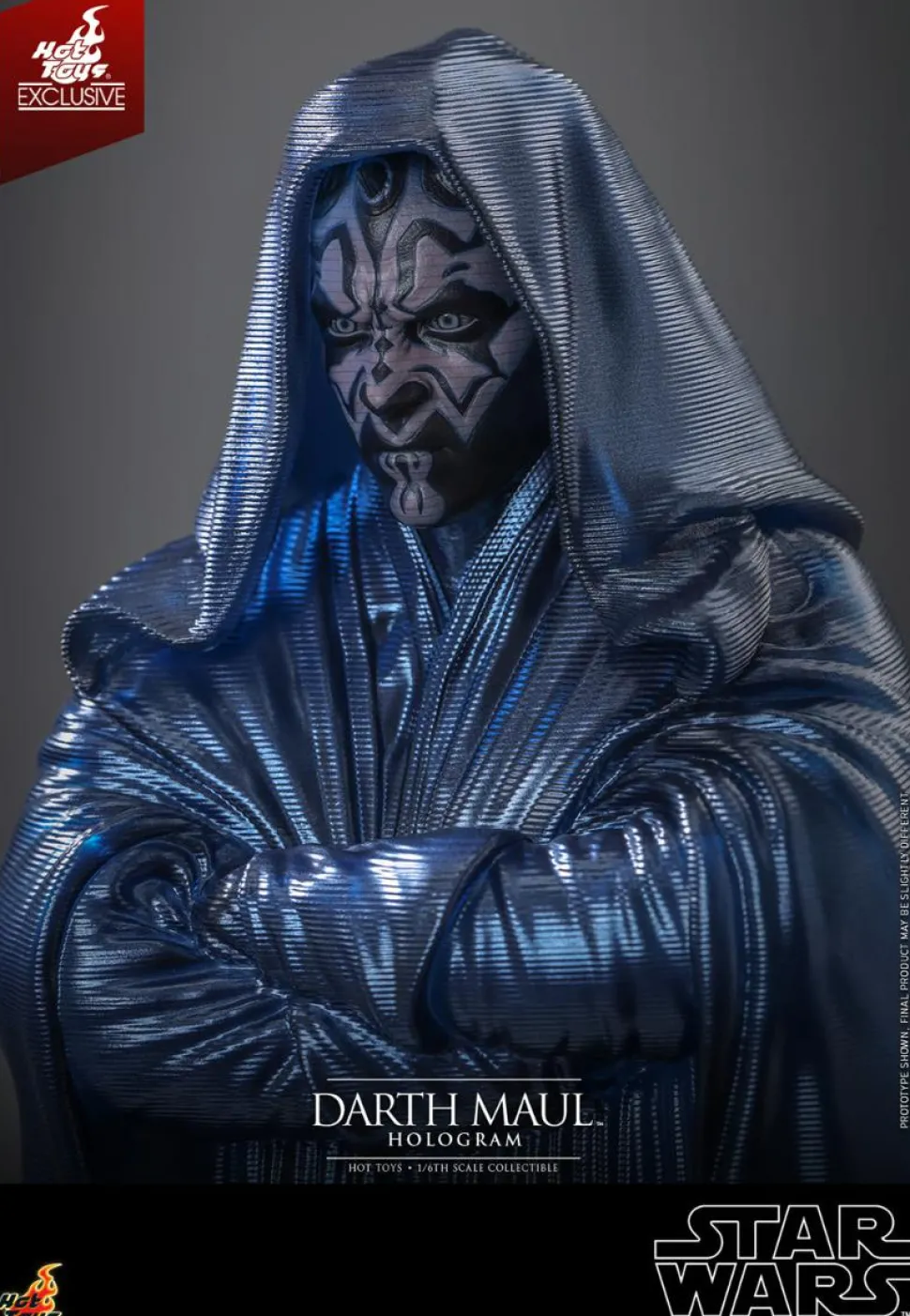 Star Wars Episode I: The Phantom Menace - Darth Maul Hologram 1/6th Scale Hot Toys Light-Up Figure (Hot Toys Exclusive)