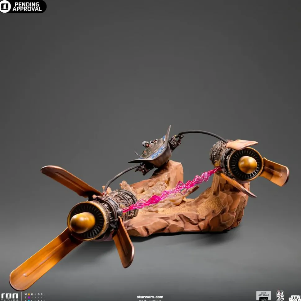Star Wars Episode I: The Phantom Menace - Anakin's Pod Racer 1/20th Scale Diorama Statue