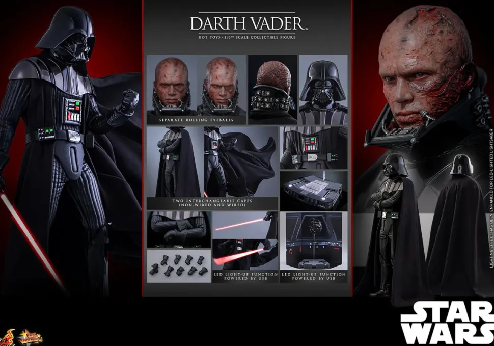 Star Wars Episode III: Revenge of the Sith - Darth Vader 1/6th Scale Hot Toys Action Figure