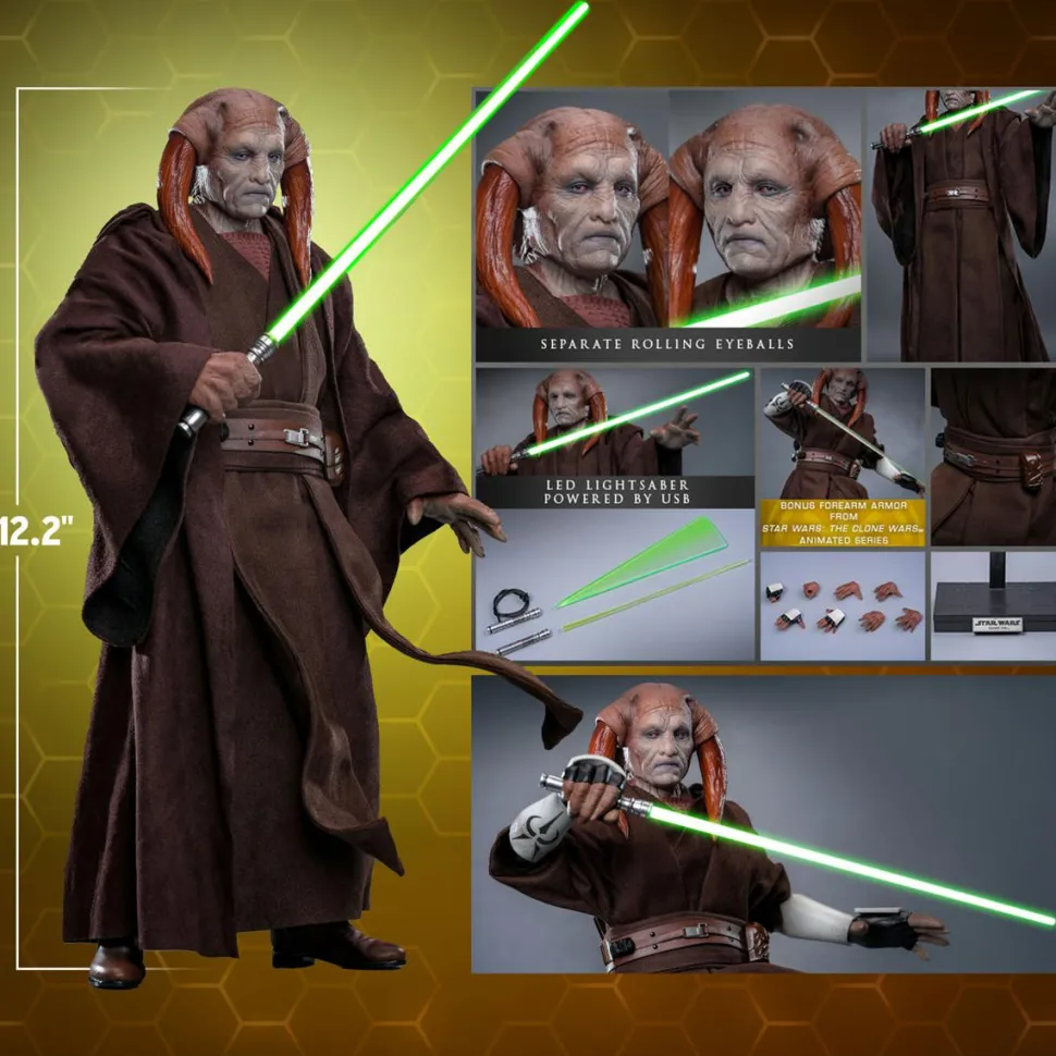 Star Wars Episode III: Revenge of the Sith - Saesee Tiin 1/6th Scale Hot Toys Action Figure