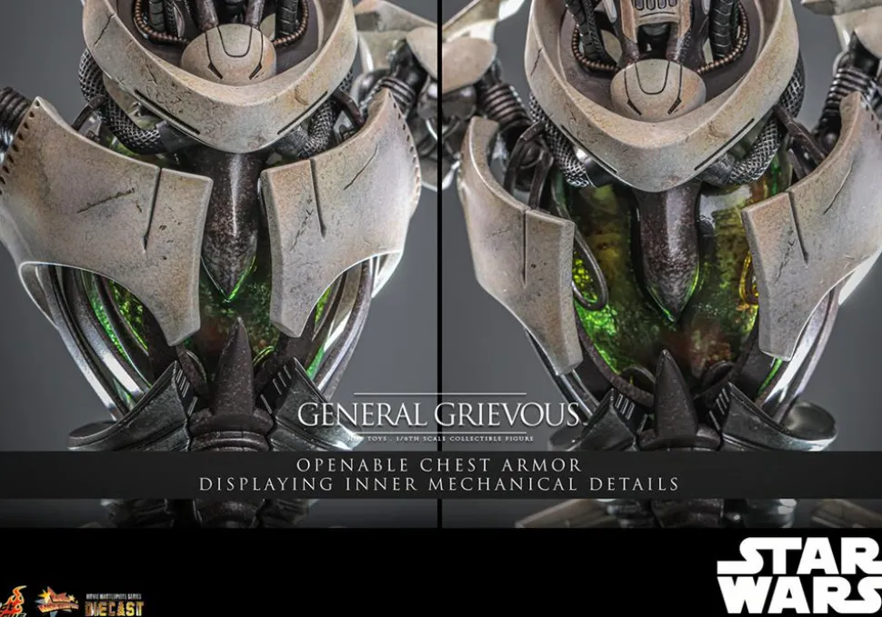 Star Wars Episode III: Revenge of the Sith - General Grievous 1/6th Scale Hot Toys Action Figure