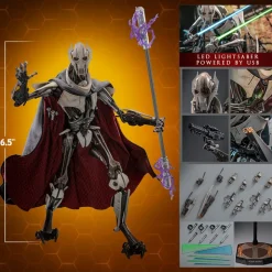Star Wars Episode III: Revenge of the Sith - General Grievous 1/6th Scale Hot Toys Action Figure