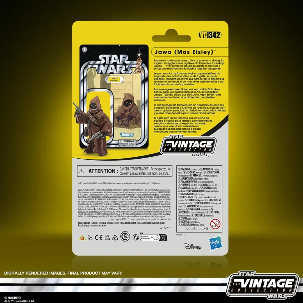 Star Wars Episode IV: A New Hope - Streets of Mos Eisley with Jawa Vintage Collection Kenner 3.75" Scale Action Figure Diorama Playset