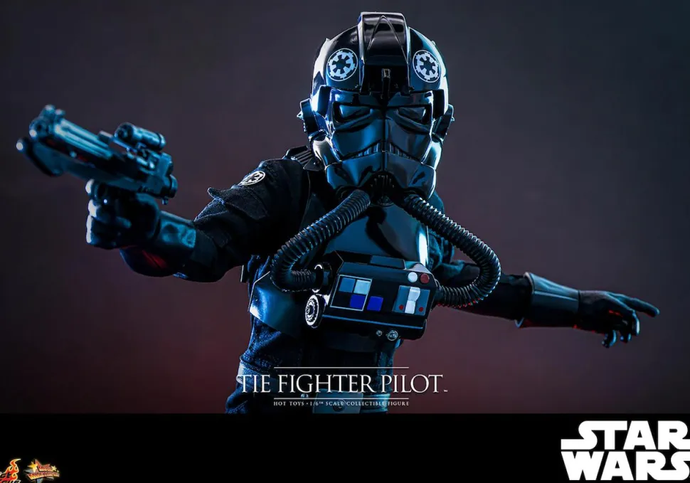 Star Wars Episode IV: A New Hope - Tie Fighter Pilot 1/6th Scale Hot Toys Action Figure