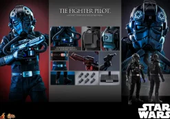 Star Wars Episode IV: A New Hope - Tie Fighter Pilot 1/6th Scale Hot Toys Action Figure