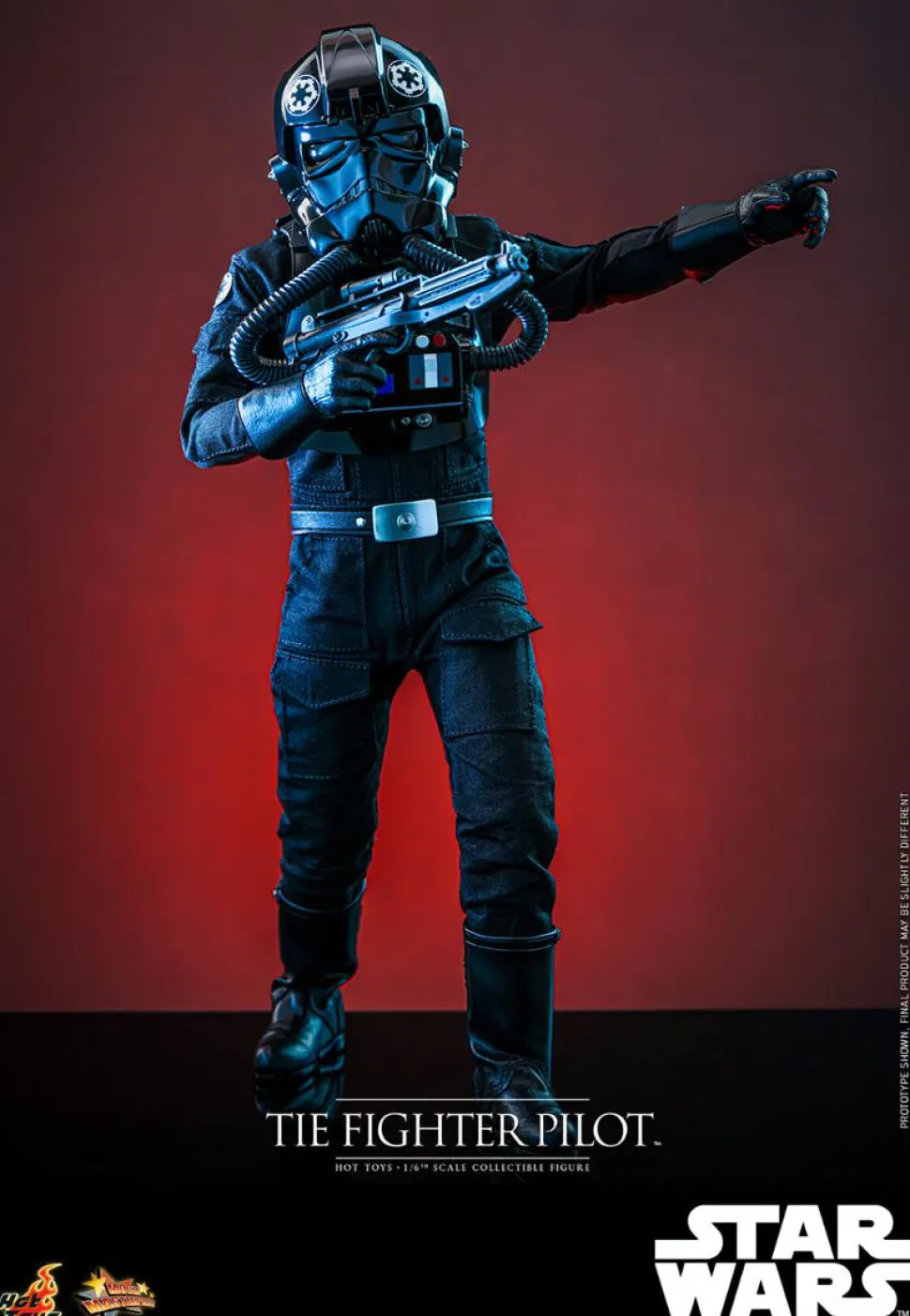 Star Wars Episode IV: A New Hope - Tie Fighter Pilot 1/6th Scale Hot Toys Action Figure