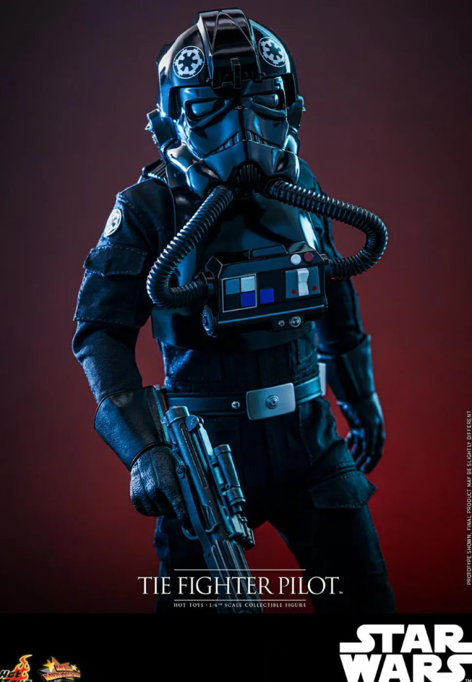 Star Wars Episode IV: A New Hope - Tie Fighter Pilot 1/6th Scale Hot Toys Action Figure