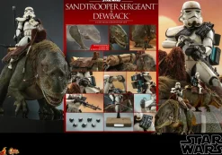 Star Wars Episode IV: A New Hope - Sandtrooper Sergeant & Dewback 1/6th Scale Hot Toys Action Figure 2-Pack