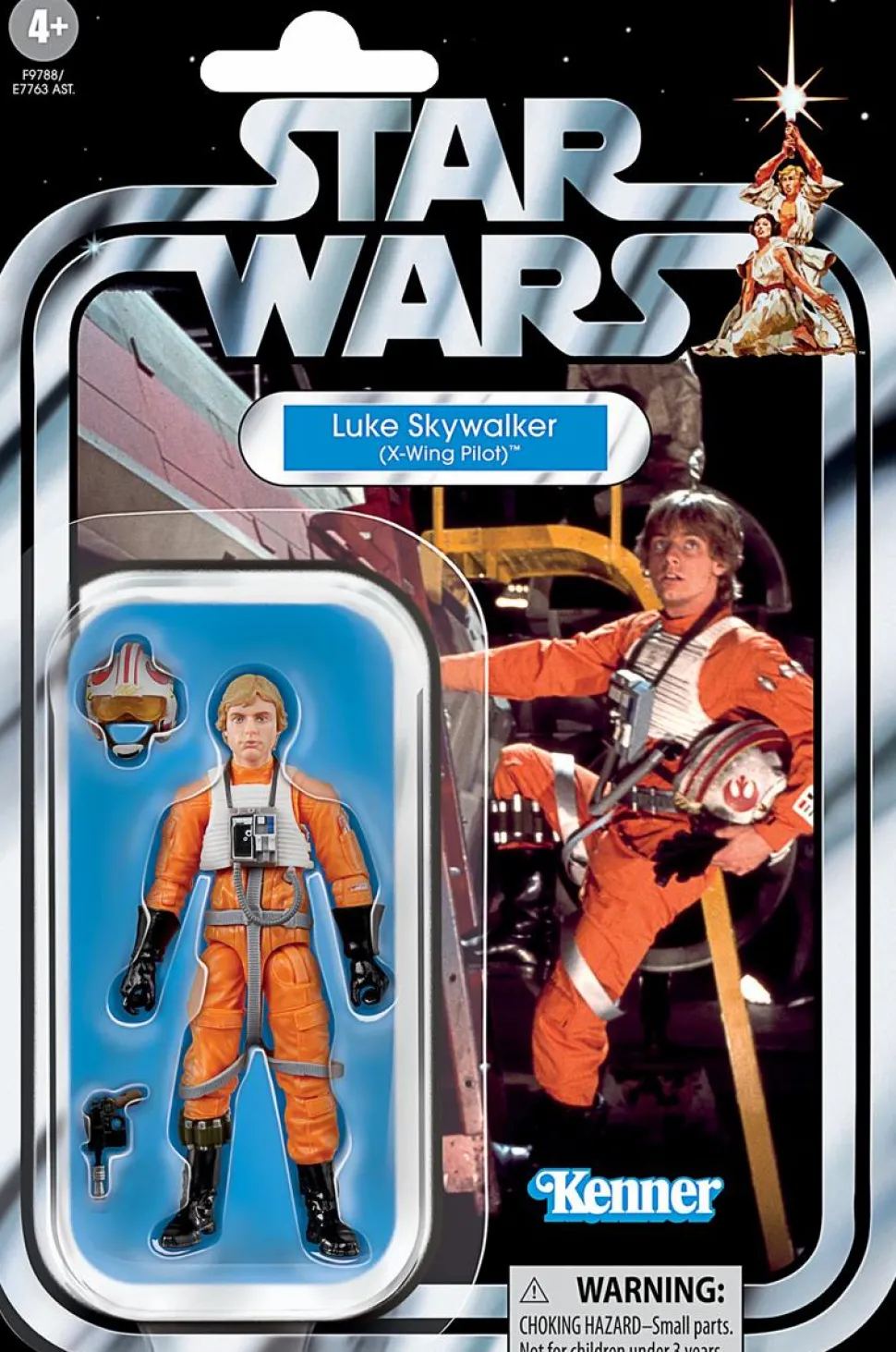 Star Wars Episode IV: A New Hope - Luke Skywalker (X-Wing Pilot) Vintage Collection Kenner 3.75" Scale Action Figure